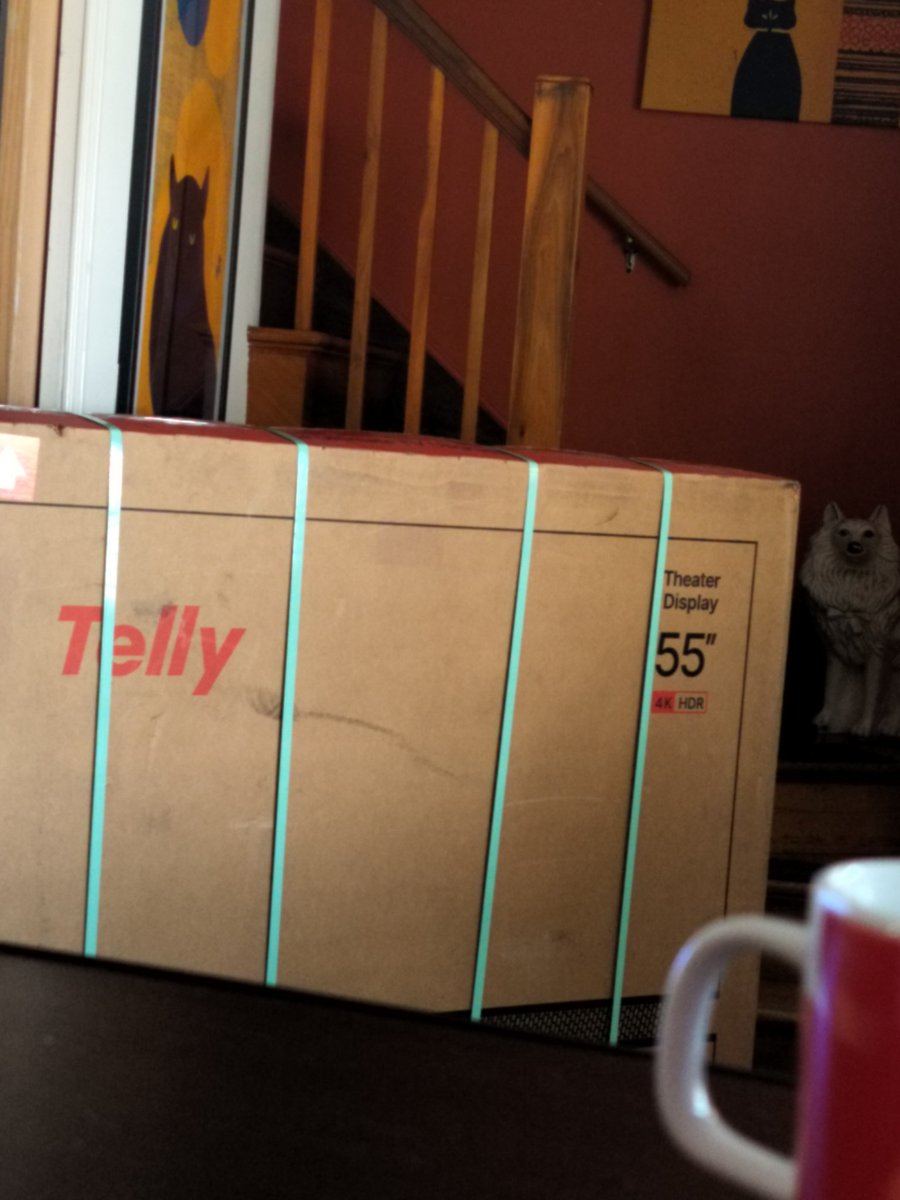ModProps's tweet image. I LOVE MY #TELLY!
Check out Telly, the first dual screen FREE TV. use my referral code to reserve yours on the onelink.to/36nvbd.
Referral Code: y3eg2