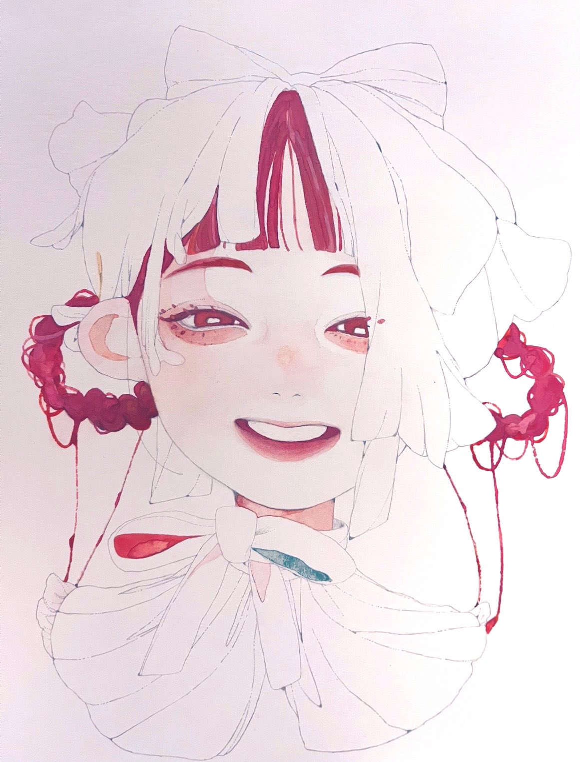 イラスト[半々] WIND BREAKER 』 #梶蓮 運営様ありがとうの気持ちも込めて急いで