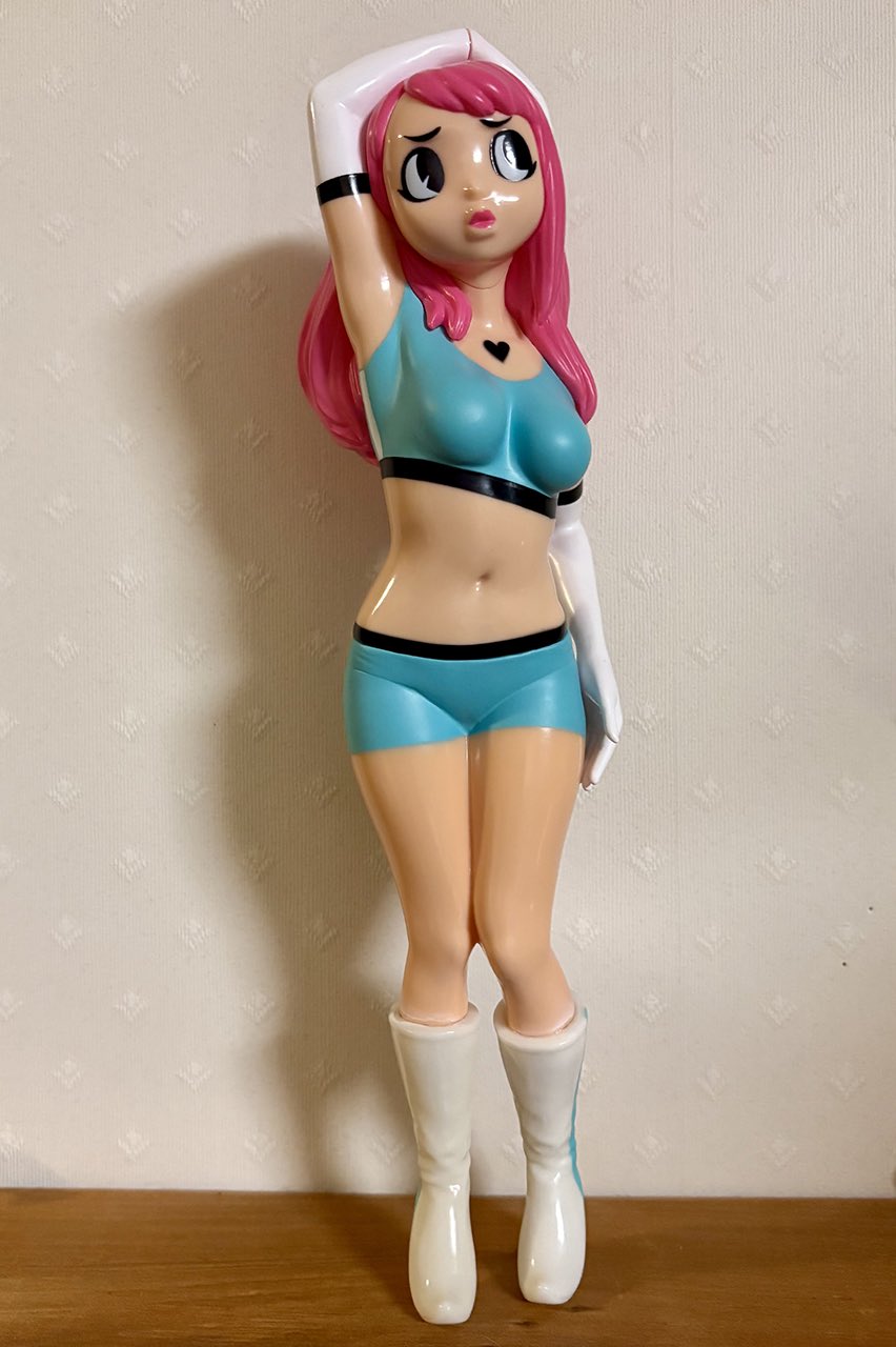 人形 pinkmakochan 400% Bearbrick - Chico-Chan unique toy | Medicom Toy offer