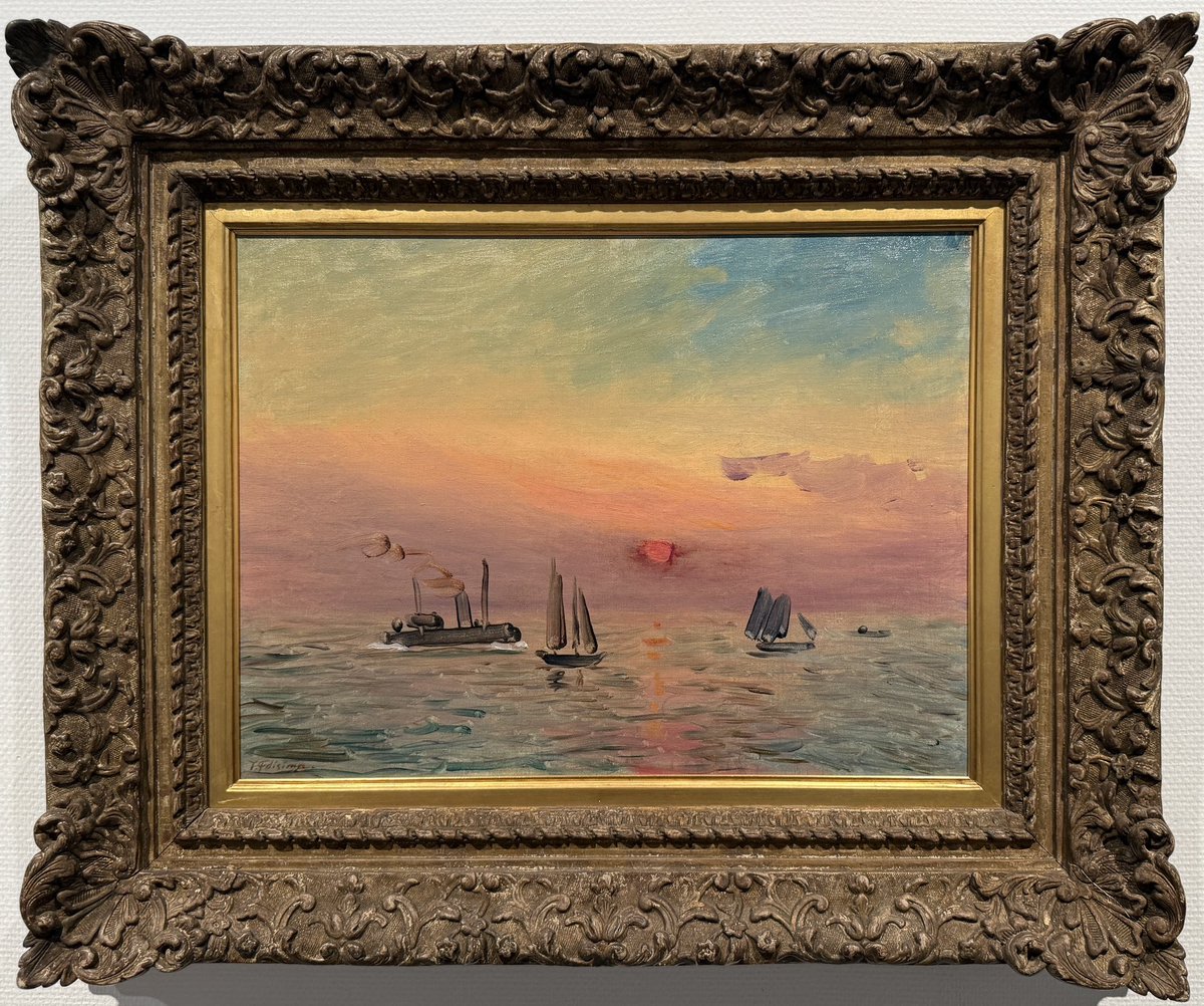 藤島武二、港の朝陽、画集、新品額付 港の朝陽 文化遺産オンライン