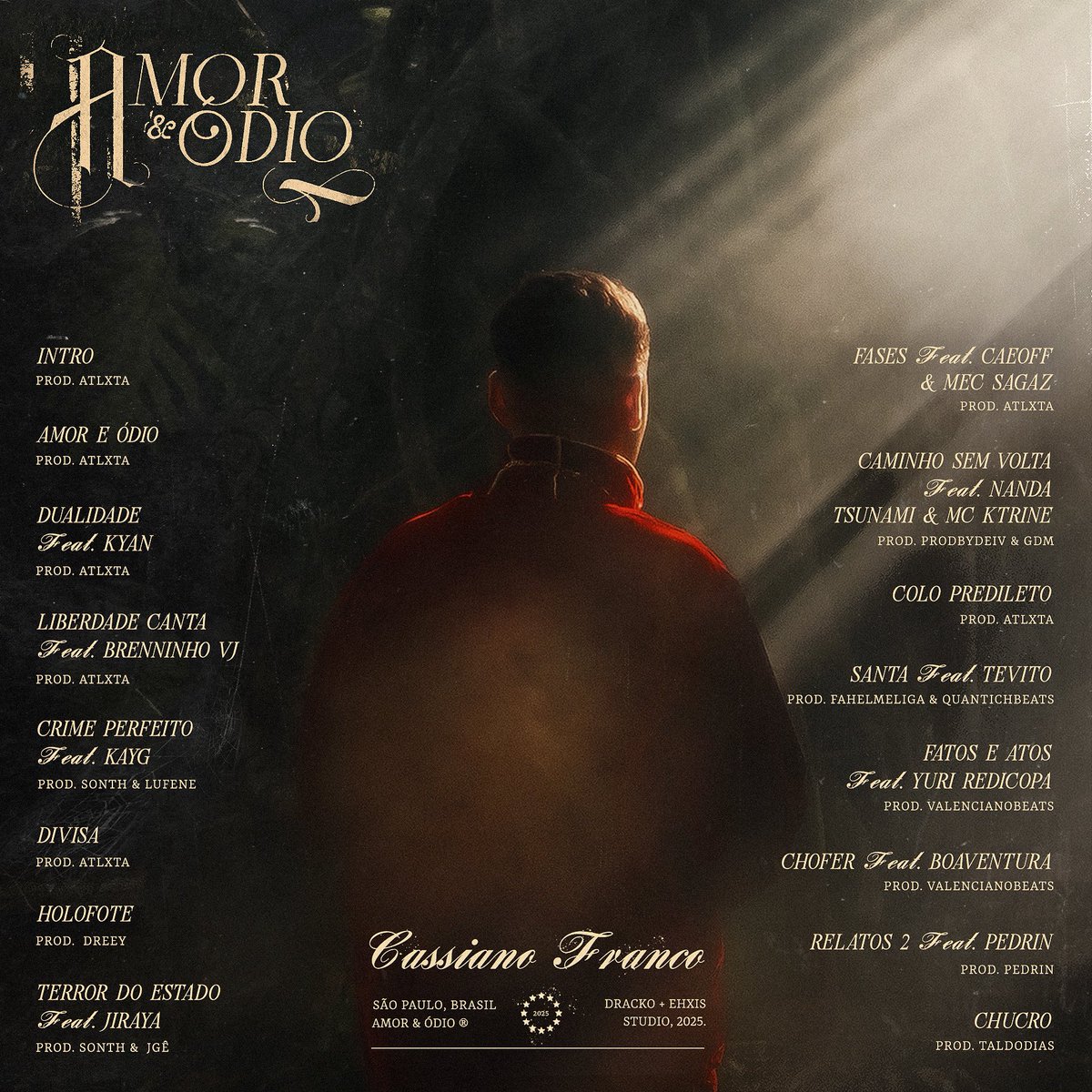 “Amor e ódio”
 Disponível 21/08 ❤️😡
Contra capa oficial