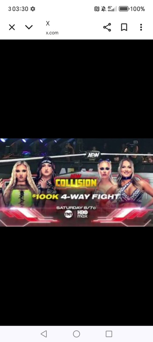 Anna Jay back on Collision. Hopefully she wins
