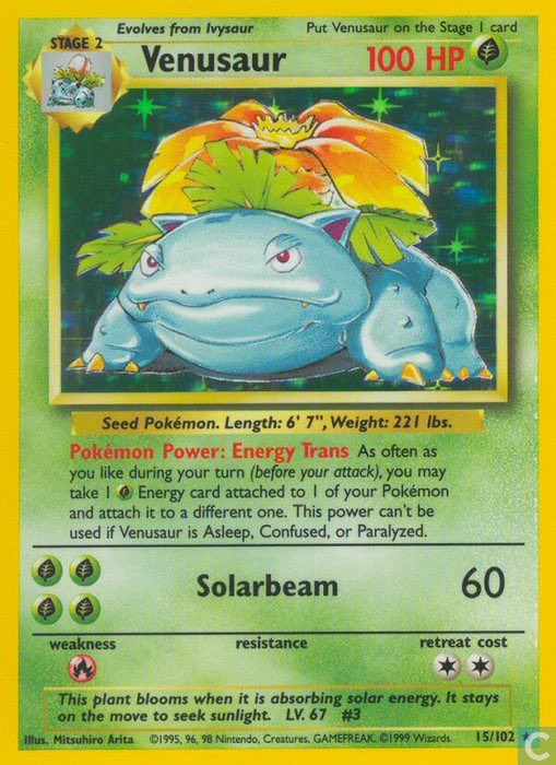 what’s your favourite Gen 1 Starter Card?