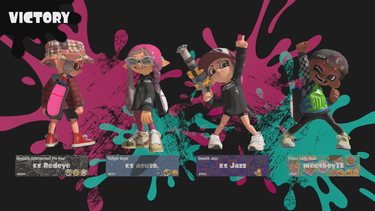 🥇 SoS 197 Lantern (again)

<a href="/jazz_spl/">Jazz</a> - "Oh I don't have stealth" (x2)
<a href="/asutoisntokay/">asuto (still plays sticks)</a> - Tried bribing the enemy team to run quad bamboo
<a href="/Redeye5O1/">Redeye</a> - Lost the opportunity to play dynamo
meetboy13 - In your spawn

GGs to everyone we versed today!
