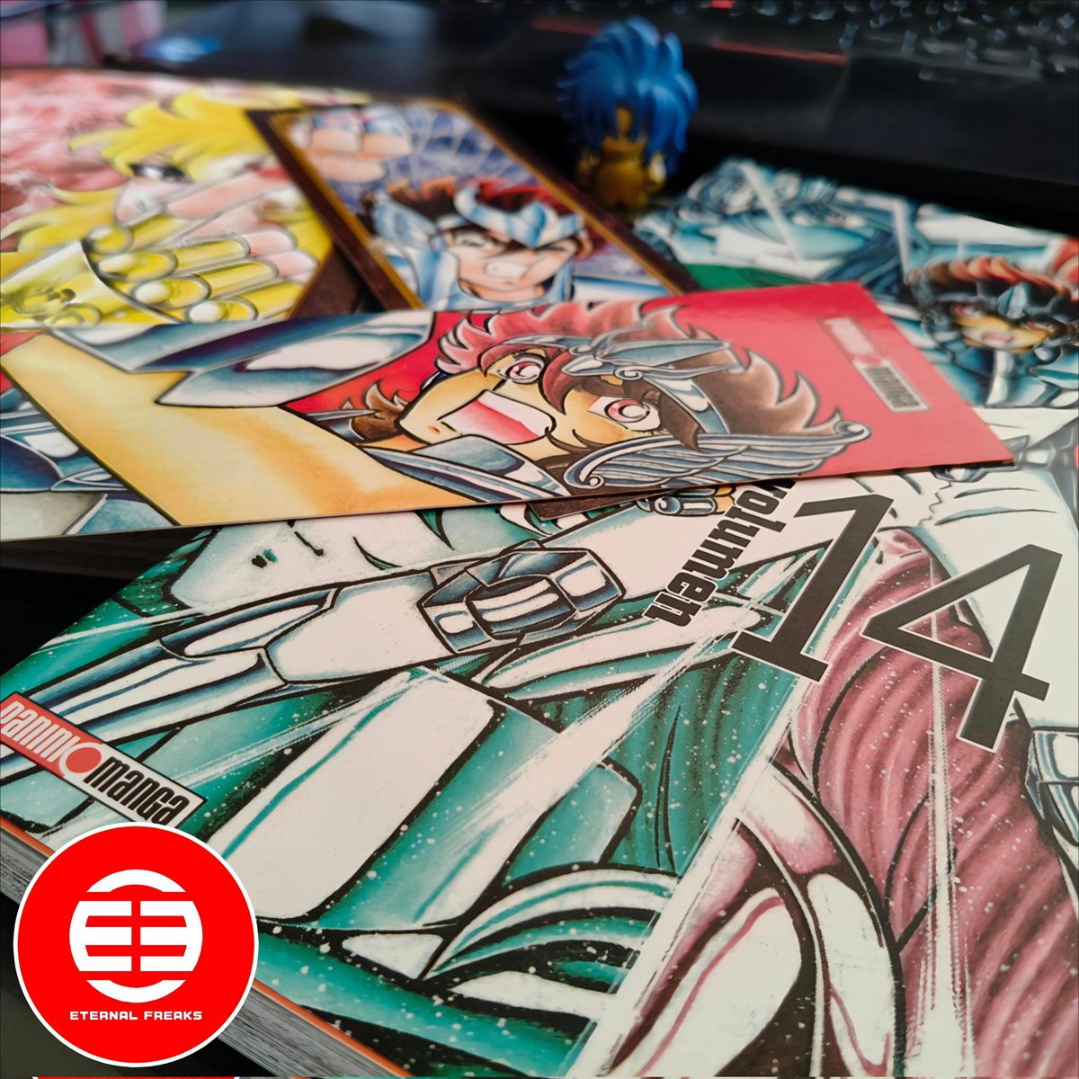 PolluxDioscuros's tweet image. 📚 Hoy analicé el tomo #13 de la Final Edition y la Kanzenban de Panini… ¡y ya arranca la preproducción del programa por Eternal! 🚀🔥
¡Permanezcan atentos! 👀
#SaintSeiya #FinalEdition #Kanzenban #Eternal