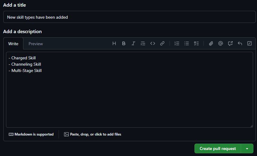 The skill mechanism was enriched 2 minutes ago.

This tweet is for collecting some interesting ideas for skill design👇