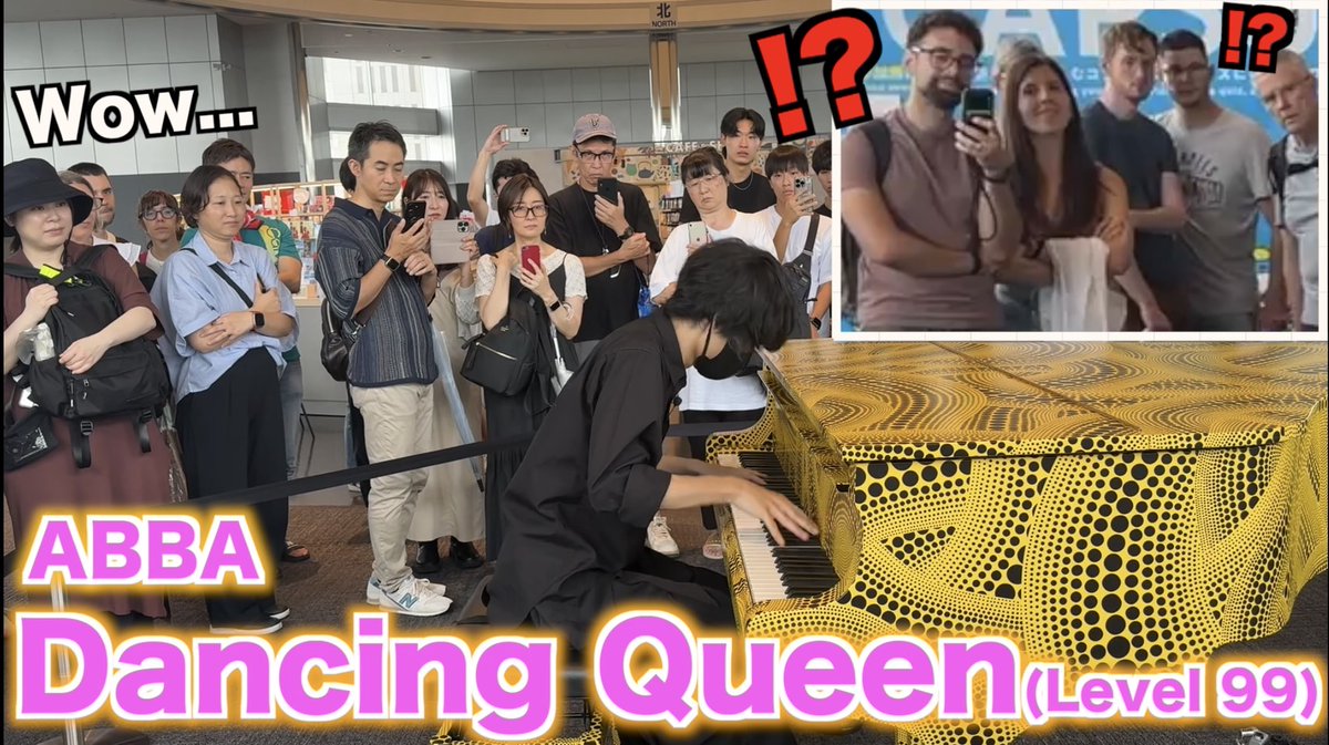 keichan_info's tweet photo. 【YouTube更新情報】

#けいちゃん がストピ動画を投稿しました！
是非観て下さい！！

https://t.co/BKDfC9FdjL

#abba 
#ダンシングクイーン 
#ピアノ
#ストリートピアノ
#ストピ
@KNOS_Key https://t.co/y6NnnHheco
