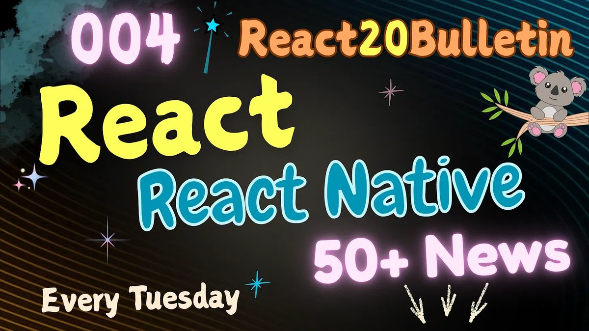anis_RNCore's tweet image. Hello #React & #ReactNative folks,
๐ ๐น๐๐๐๐20๐ฉ๐๐๐๐๐๐๐ โ 004 ๐๐๐ โ๏ธ
โ
โ
Check your EMAIL now
๐ฅ 50+ news from the community โ (Read): anisrncore.substack.com/p/20-004
Incluing ๐
๐ฉต Todayโs โ Dev of the Week
๐ผ TOP Jobs โ Now Hiring
๐ค AI Updates โ Youโll Love