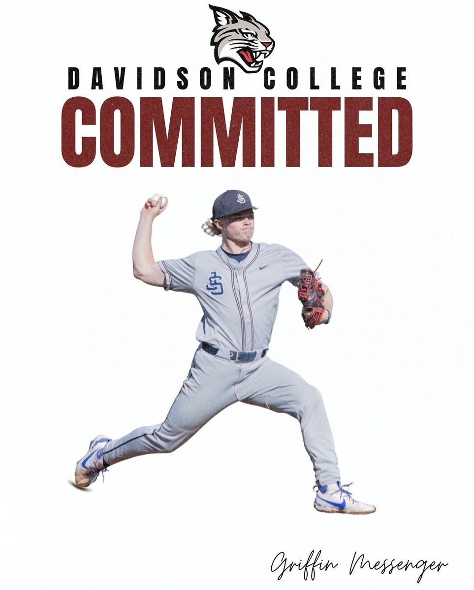 Justin-Siena Baseball (@jsbravebsbl) on Twitter photo Congrats to our very own Griffin Messenger '26 on his commitment to play college baseball at Division I Davidson College!
He has, without question, earned everything that has come his way. An exemplar student-athlete!
<a href="/JustGusPD/">Gus Morris</a> <a href="/kodoherty22/">Kienan O'Doherty</a> <a href="/NapaKyle/">Kyle Foster</a> <a href="/westcoastpreps_/">West Coast Preps</a> Congrats to our very own Griffin Messenger '26 on his commitment to play college baseball at Division I Davidson College!
He has, without question, earned everything that has come his way. An exemplar student-athlete!
<a href="/JustGusPD/">Gus Morris</a> <a href="/kodoherty22/">Kienan O'Doherty</a> <a href="/NapaKyle/">Kyle Foster</a> <a href="/westcoastpreps_/">West Coast Preps</a>