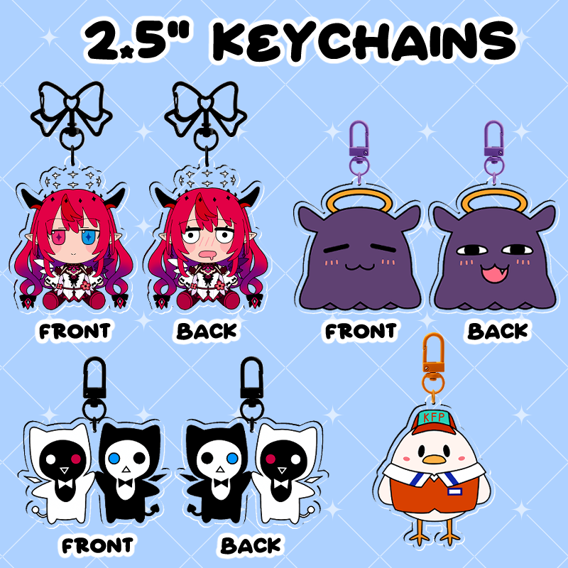 ami_lunami's tweet photo. 🔄+❤️appreciated!

Pre-orders for Hololive keychains + stickers is now open on my Ko-fi shop until Aug 29th @ 11:59 PM EST! 

Worldwide shipping is available! 
Estimated ship out date will be around mid-September.

Link to shop ⬇️
https://t.co/SEM90TsAls

#IRySart #inART #KFPicasso