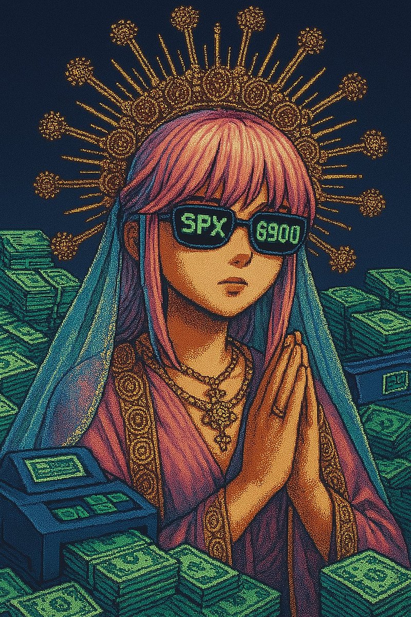 Obsession is the birthplace of greatness.

It’s what turns noise into conviction, conviction into action, and action into inevitability 🧚‍♀️

You can’t fake it. You can’t half feel it.

#SPX6900 is not just a coin its the obsession that refuses to let go 💹🧲