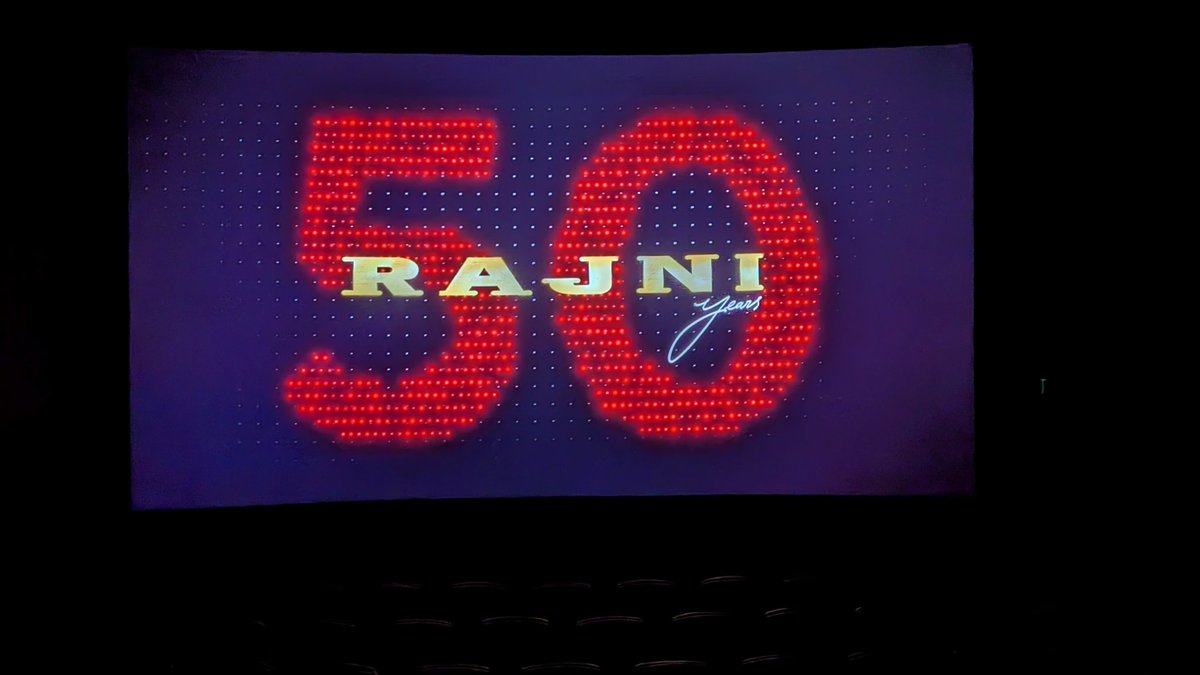 #Coolie has been watched! Thorough entertainer from start to finish, but not because of any mind-bending, never-seen-before story, but because of the constant stream of high moments throughout the runtime!

Definitely a movie made for the big screen!