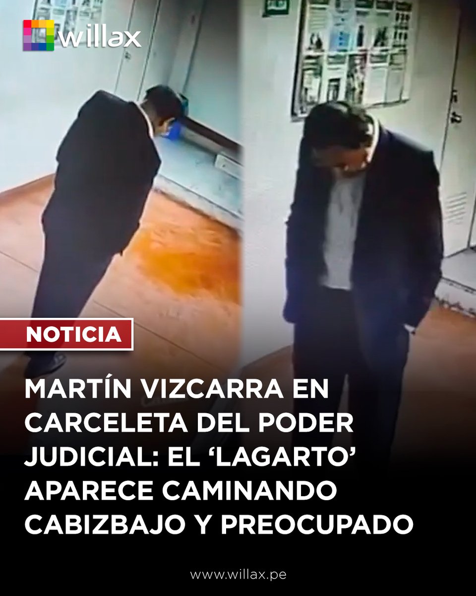 #MilagrosLeivaEntrevista | El programa ‘Milagros Leiva, Entrevista’ reveló este miércoles en exclusiva imágenes del vacado expresidente, Martín Vizcarra, en carceleta del Poder Judicial.
Conoce más en 👉 bit.ly/413wIpD