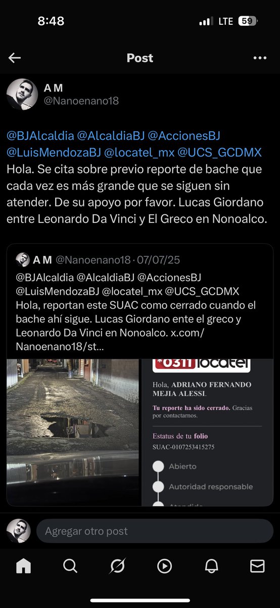 A M tweet media