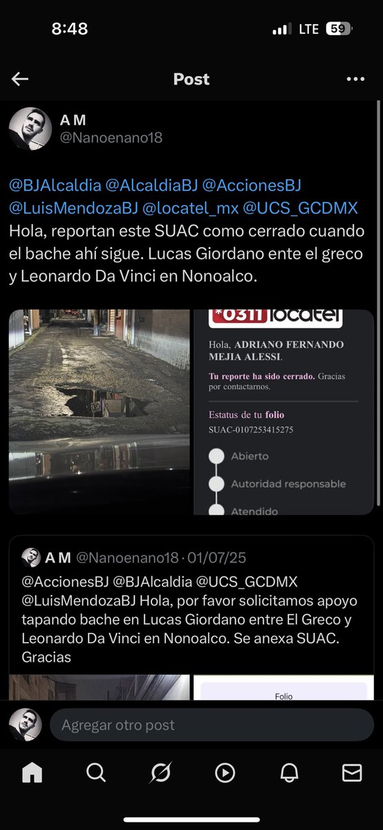 A M tweet media