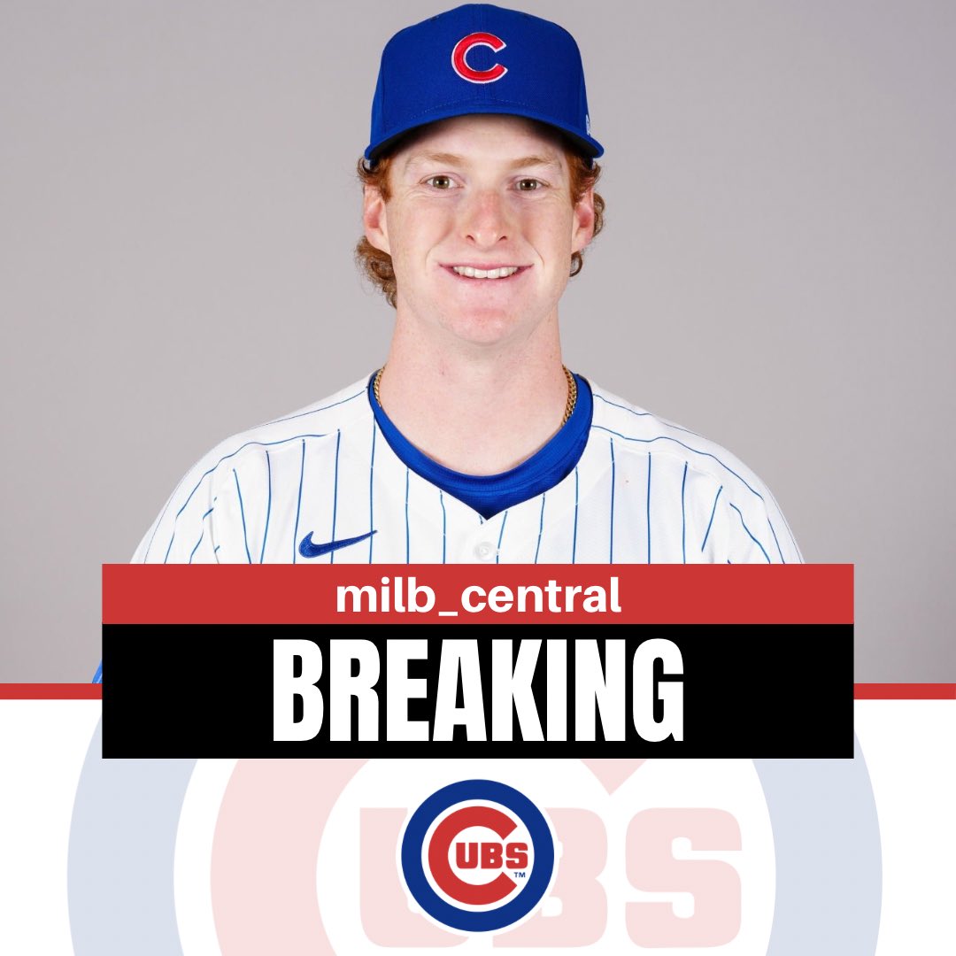 The Chicago Cubs are calling up Owen Caissie to the majors.
