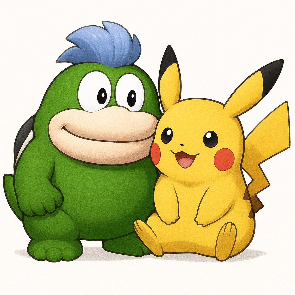 仲良くなったガボンとピカチュウ❤

#ガボン #ピカチュウ #仲良し