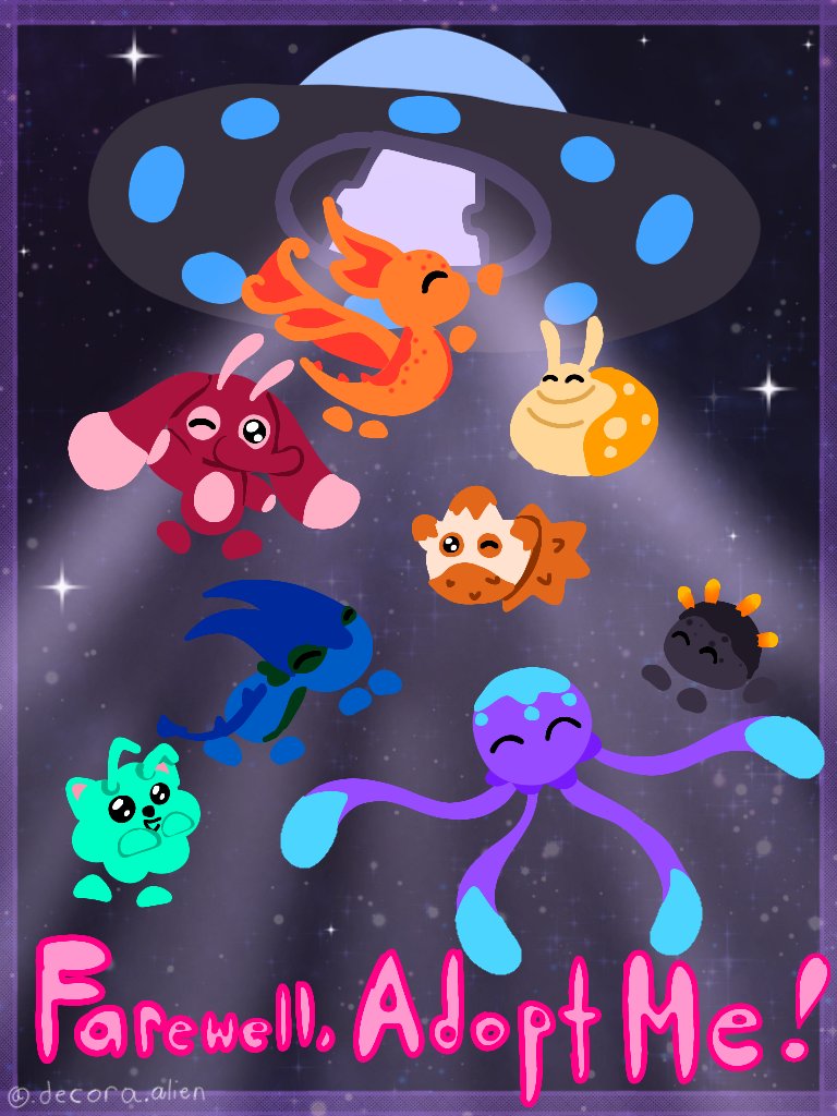 Vanity_M00n's tweet image. [ 🌕&quot; Farewell Adopt Me! Back home to.. The Moon! &quot; 🌕 ]

#AdoptMe #AdoptMeRoblox #AdoptMeFanart #ROBLOX