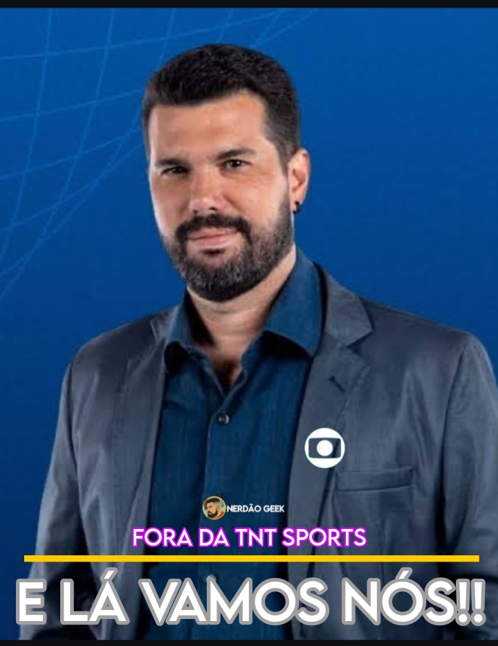 NerdaoGeek's tweet image. MAIS UM QUE DEIXA A TNT SPORTS! QUEM SAIR POR ÚLTIMO QUE APAGUE A LUZ! 
O comentarista Bruno Formiga deixa a TNT Sports e acerta com a Globo, ele fará parte da #GETV, novo canal que a Globo lançará no YouTube para competir com a Cazé TV.

Boa sorte nessa nova jornada!
🗞 @sitef5