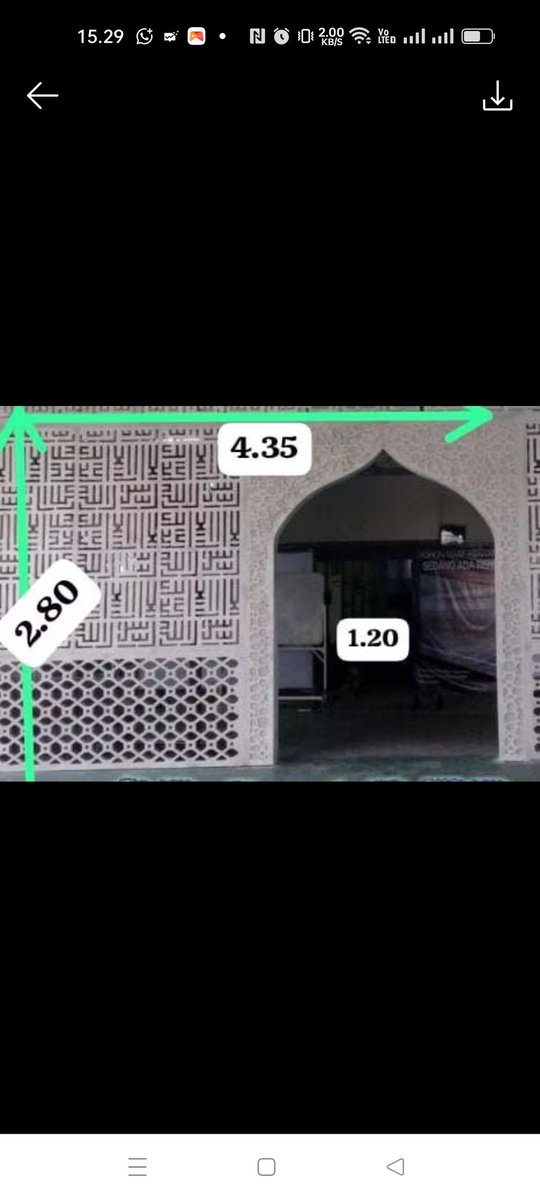 krawangan_grc's tweet image. adirahmaharapanjaya.com    #krawangan #lisplang #kubah