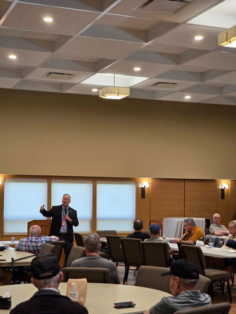 SuptDocB's tweet image. This morning, I had the wonderful honor and privilege of meeting with the residents of Heritage Hills in Somers to share a bit about my experience and all the amazing things SCSD has to offer our children!