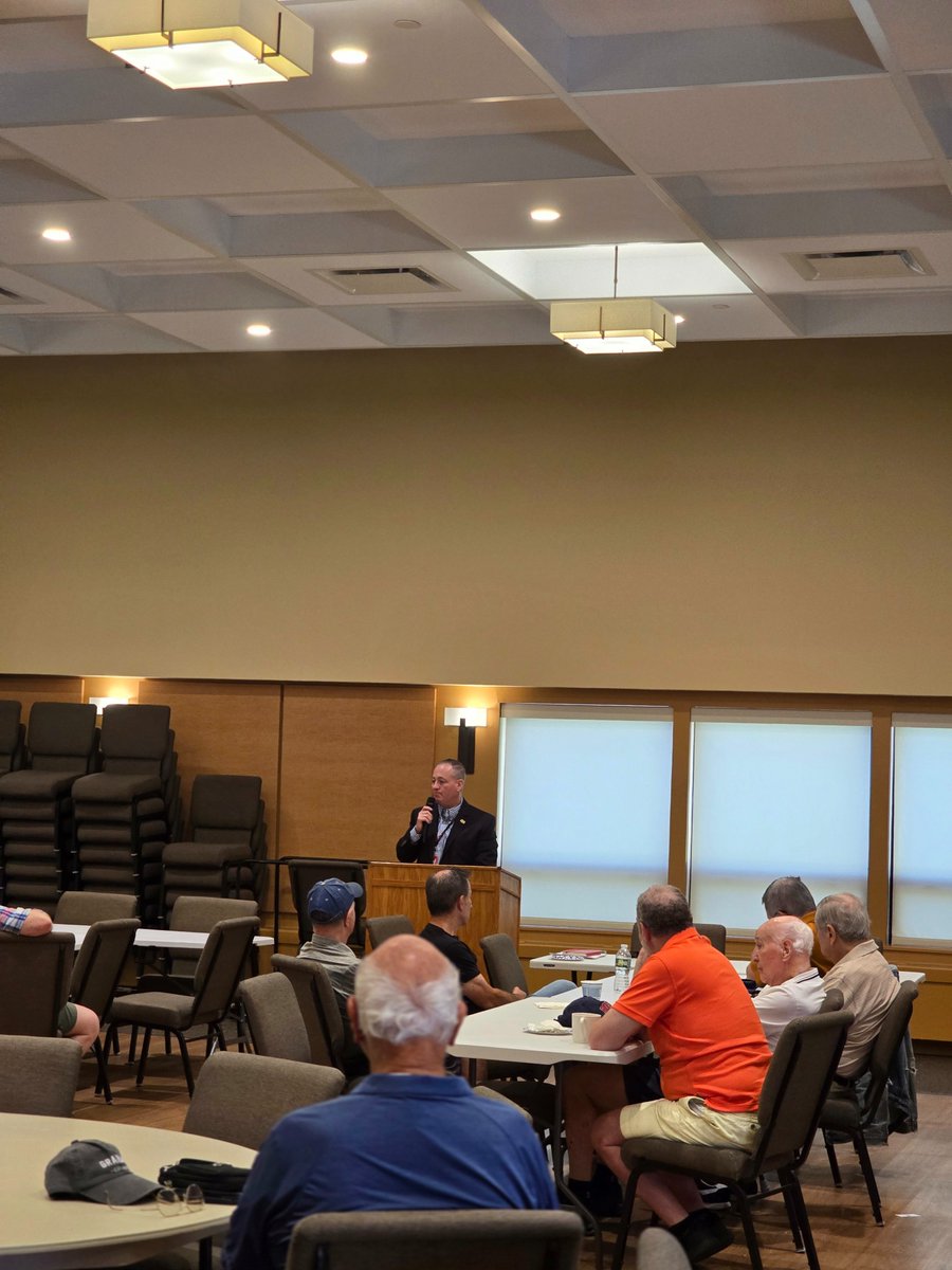 SuptDocB's tweet image. This morning, I had the wonderful honor and privilege of meeting with the residents of Heritage Hills in Somers to share a bit about my experience and all the amazing things SCSD has to offer our children!