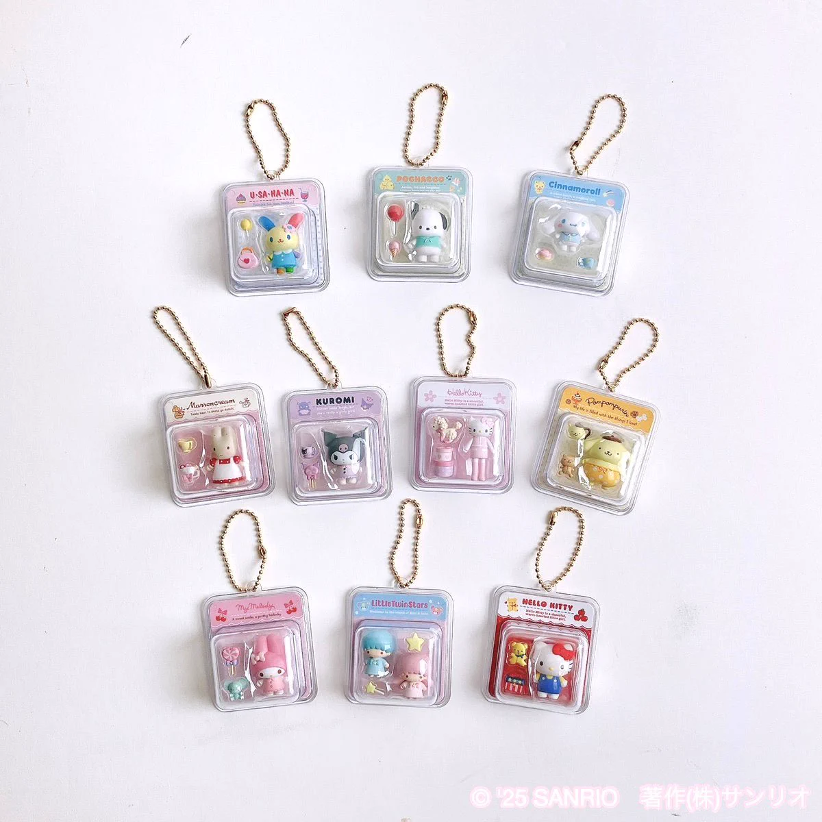 サンリオ　ミニチュアトイシリーズ　ミニチュアパッケージチャーム　コンプリート ぱんくま on X: 