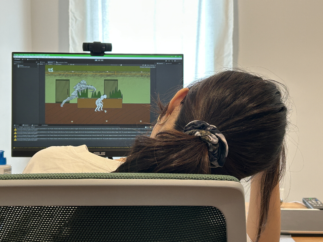 Play test nightmare: 51th time playing this dodging scene lol

#indiedev #IndieGameDev #horrorgame