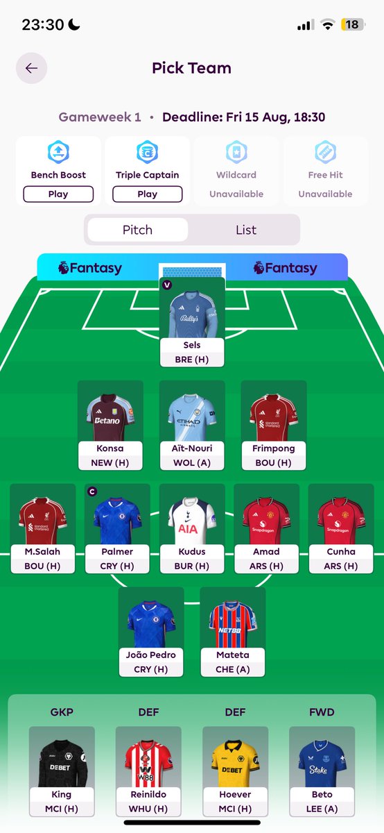 DanAherne01's tweet photo. @FPL__Lad https://t.co/Ql3e0oLETH
