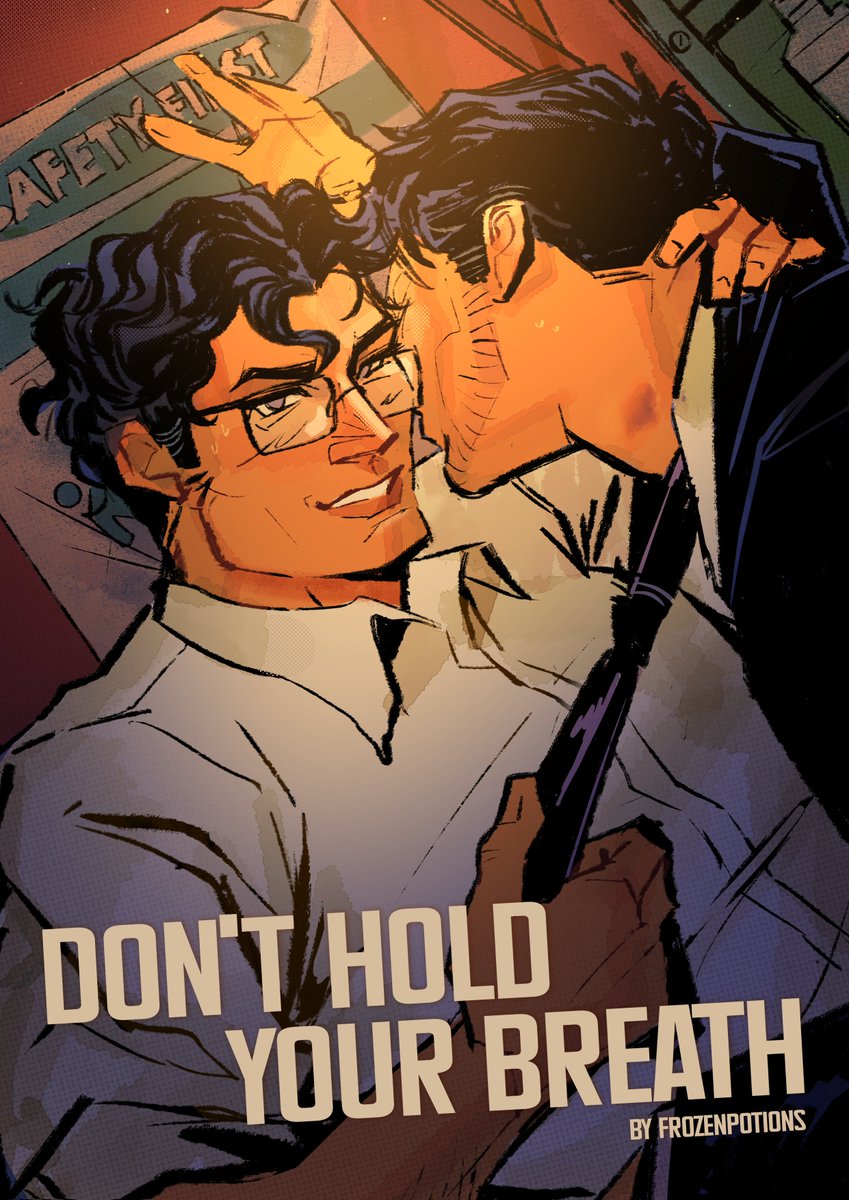 TAZAT0UILLE's tweet photo. was happy to be apart of the superbat big bang this year! here's my cover for my frozenpotions' fic, don't hold your breath! and below a BUNCH of comics i made for it! #superbat 

please read it here: https://t.co/AP7bXT63Ap https://t.co/cgY5sb6Z9Y