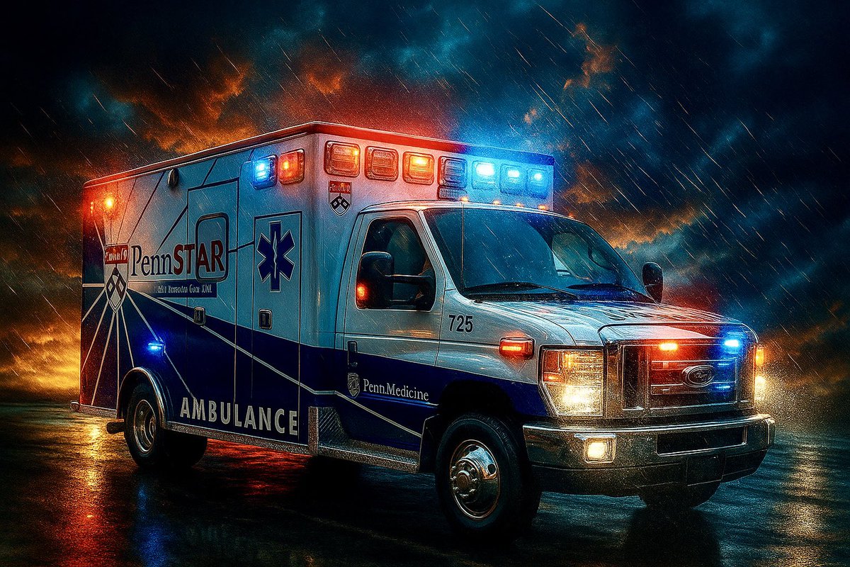 I wanna know, have you ever seen the rain? 🎵🚑⛈️