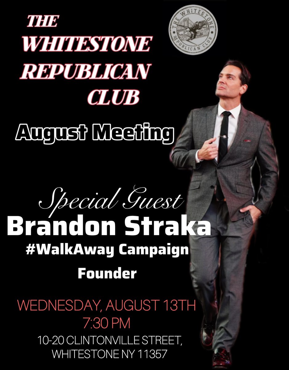 On my way to speak tonight at <a href="/whitestonerepub/">WhitestoneRepublican</a> Club in Queens.

Stopping Mamdani will take every borough standing shoulder-to-shoulder.

🚀 I already have 300 volunteers signed up for my canvassing army — and we’re growing fast. (Sign up in comments)

No matter where you live in