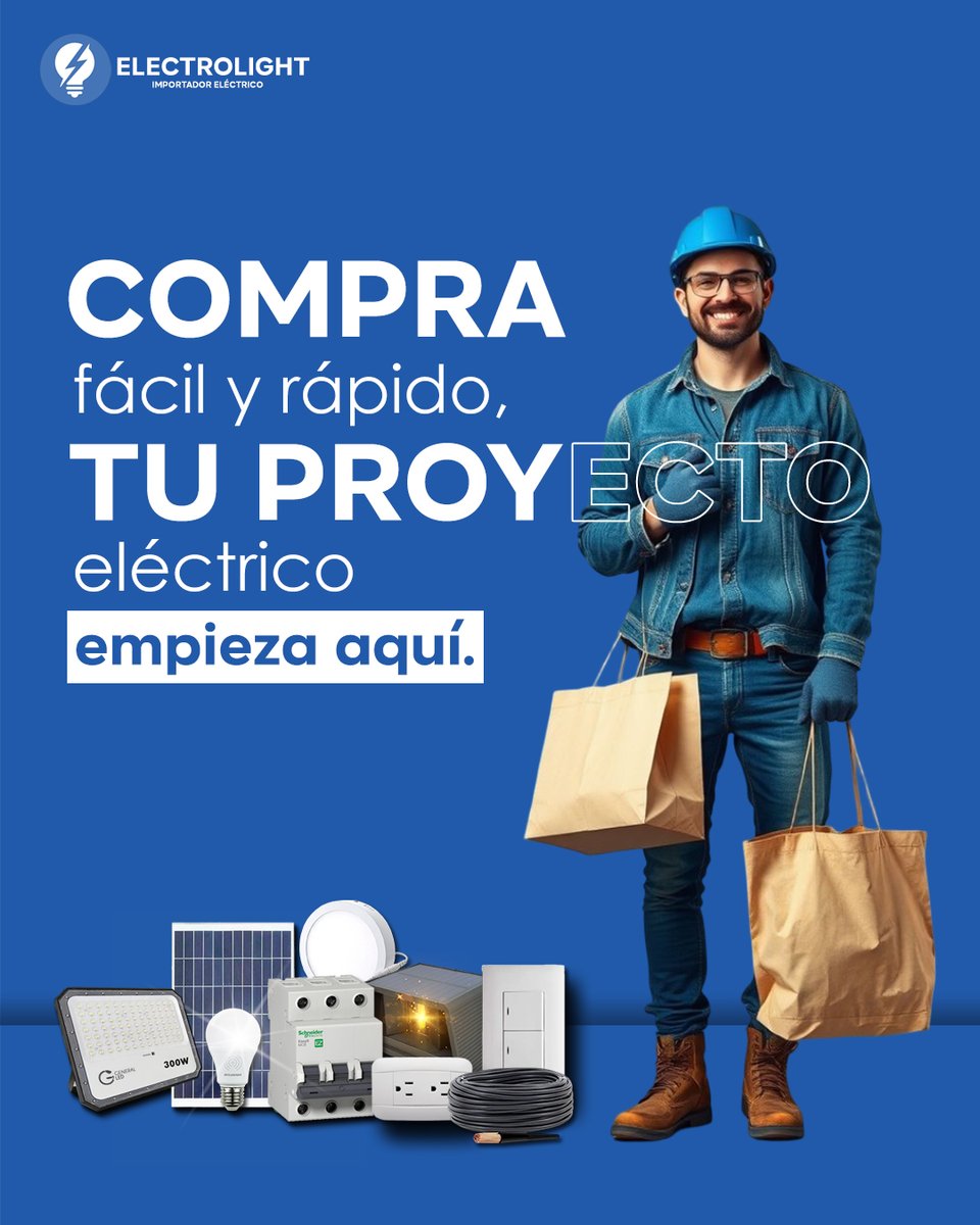 electrolight_12's tweet photo. 📲Compra fácil, rápido y con confianza⚡️☺️
Tu proyecto eléctrico empieza aquí🔧
✅Envíos a todo el Ecuador
📍Ibarra, Av. Heleodoro Ayala y Darío Egas
📩0997050993
#MaterialElectrico #Proyectos #Electricista
#Ecuador #Quito #Guayaquil #construccion #IluminaciónLED #Emprende https://t.co/tsjhSG0pX3
