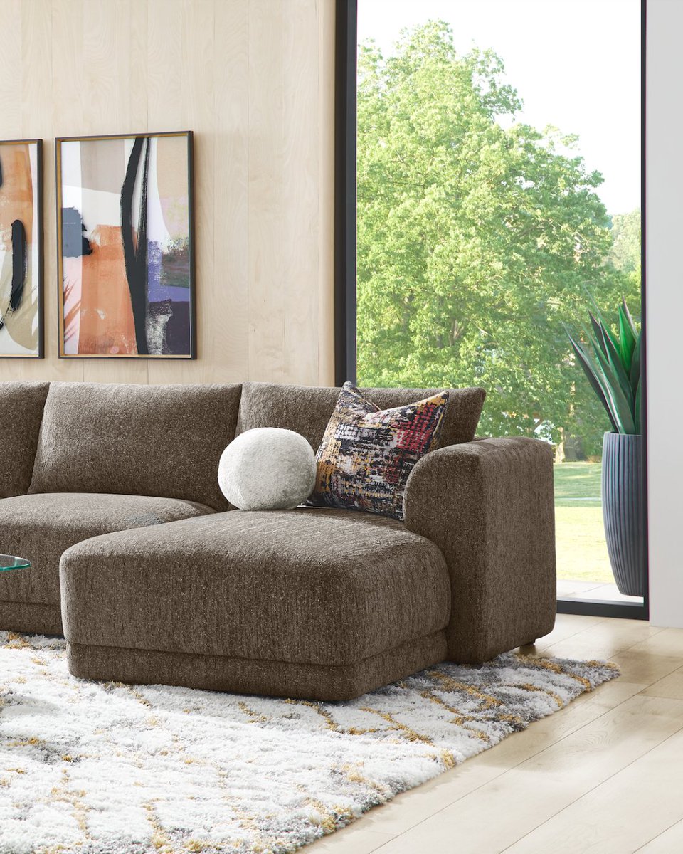 Customized seating at its finest. Did you know the ModularFour sectional has endless configuration possibilities? That means more ways to lounge, host, and unwind. → bit.ly/3Hs7cDV