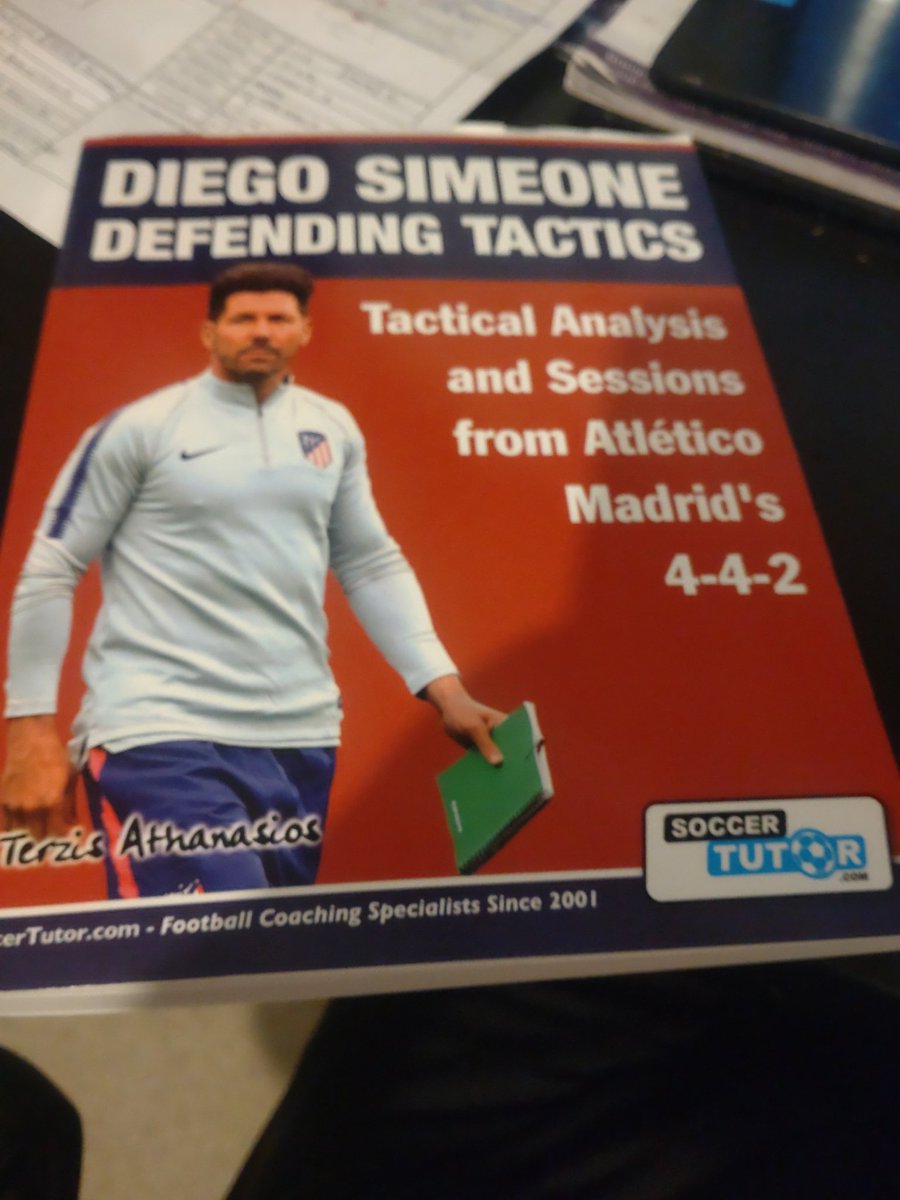 Joseph10McGra's tweet photo. @1980SJLee7 @soccertutorcom @SundayShare10 It's so funny you say that. I whipped one out also literally in the last few days. I wanted a version of counter press!! Fantastic book!! https://t.co/1PS3NLBRXR
