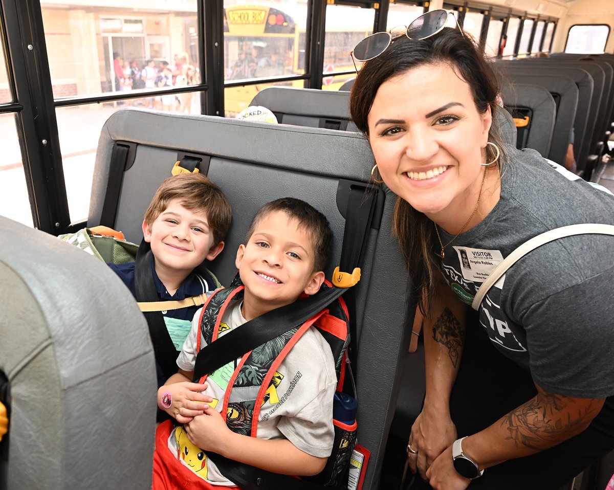 Joel Weckerly (@cyfairjoel) on Twitter photo The #CFISDfirstday of school concluded with #CFISDBusBuddies helping new <a href="/CFISDbus/">CFISD Transportation Services</a> riders get home from school. Volunteers at <a href="/SwenkeCFISD/">SwenkeCFISD</a> included several <a href="/memorialhermann/">Memorial Hermann</a> Cypress team members, led by CEO Jerry Ashworth. #CFISDspirit #CFISDback2school The #CFISDfirstday of school concluded with #CFISDBusBuddies helping new <a href="/CFISDbus/">CFISD Transportation Services</a> riders get home from school. Volunteers at <a href="/SwenkeCFISD/">SwenkeCFISD</a> included several <a href="/memorialhermann/">Memorial Hermann</a> Cypress team members, led by CEO Jerry Ashworth. #CFISDspirit #CFISDback2school