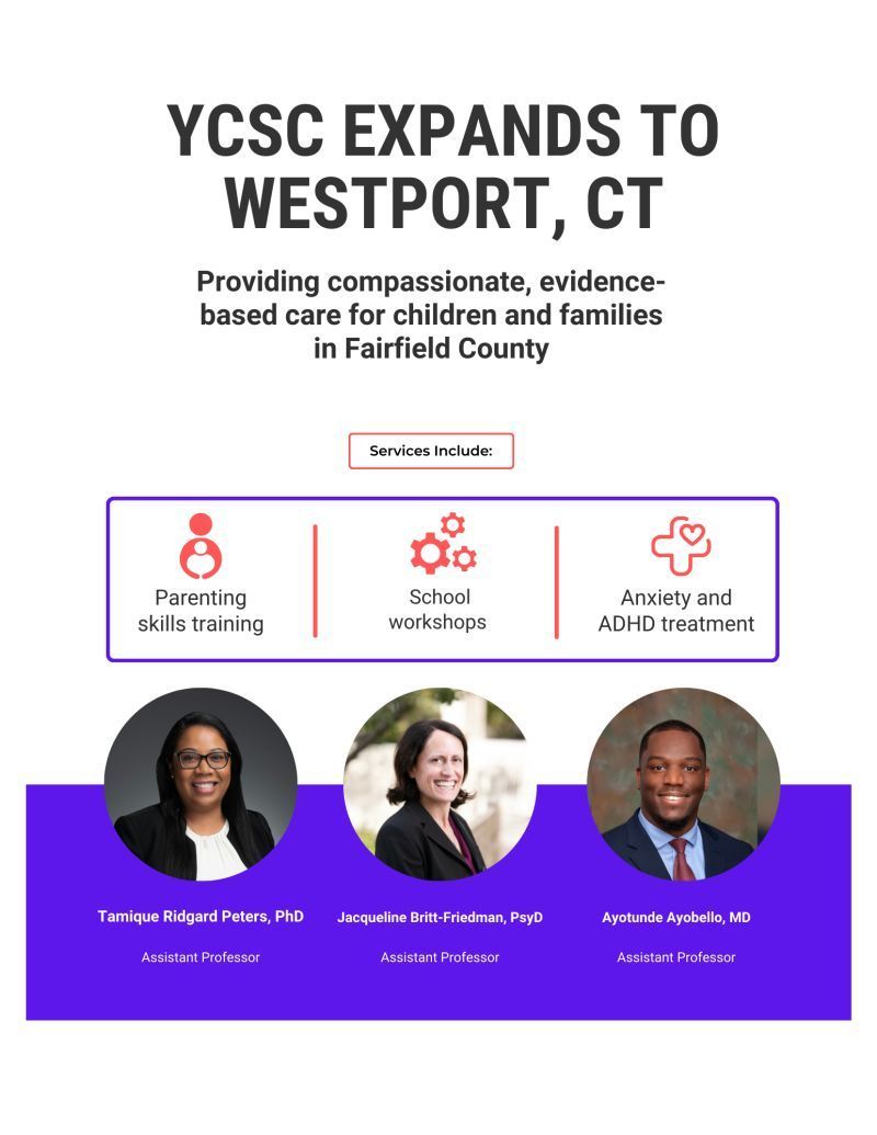 Yale Child Study Center’s new Westport office is now offering behavioral health services! Families in Fairfield County can access expert treatment for anxiety, ADHD, and more.
 
Learn more:
medicine.yale.edu/childstudy/new…