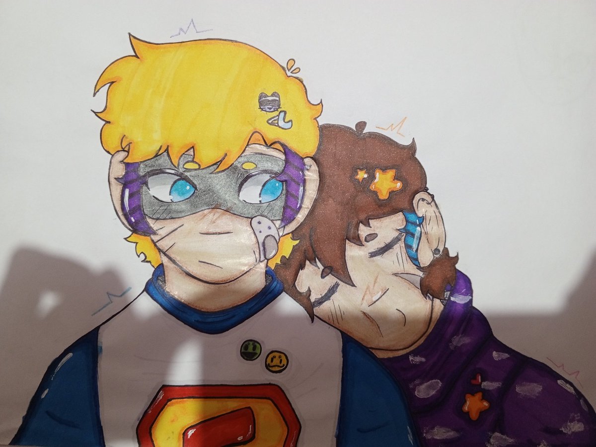 its_lunaar's tweet image. Rabisco que fiz de noite heheh:3
#feuripe #lggj #fanart