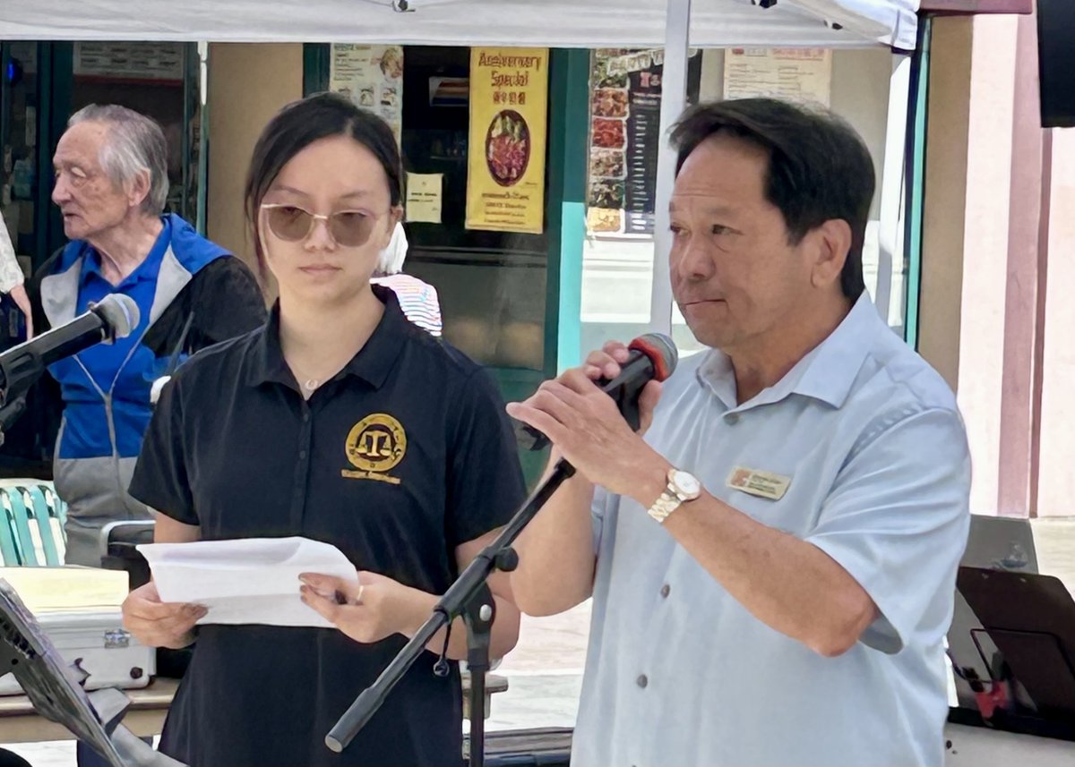 Alameda County Supervisor Lena Tam (@supervisorltam) on Twitter photo Honored to lead the Pledge of Allegiance at the <a href="/Oakland/">City of Oakland</a> Chinatown Lions Club Health Fair! For more than 75 years, the Club has served our community. The fair offered free screenings and vital resources, advancing local wellness and our Vision 2036 goals. Honored to lead the Pledge of Allegiance at the <a href="/Oakland/">City of Oakland</a> Chinatown Lions Club Health Fair! For more than 75 years, the Club has served our community. The fair offered free screenings and vital resources, advancing local wellness and our Vision 2036 goals.