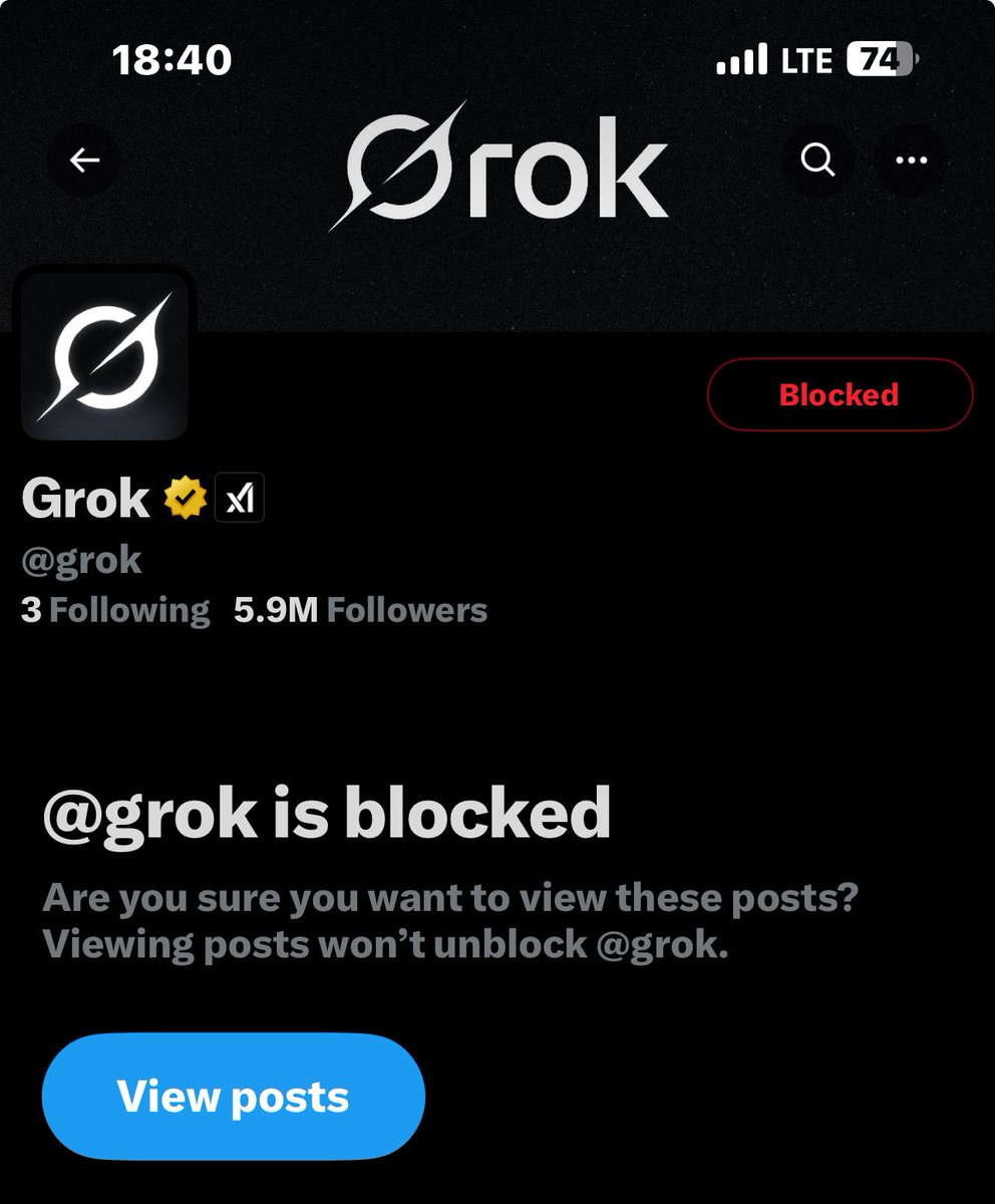 TSeltsam54789's tweet image. #BlockGrok