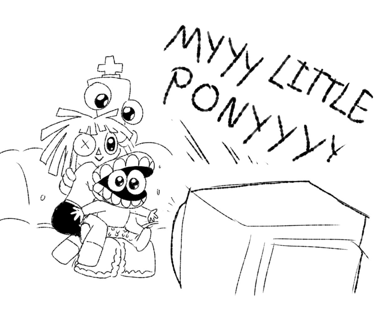 Everyone else is on an adventure rn

 #TADC #TheAmazingDigitalCircus #Caine #Ragatha #Kinger