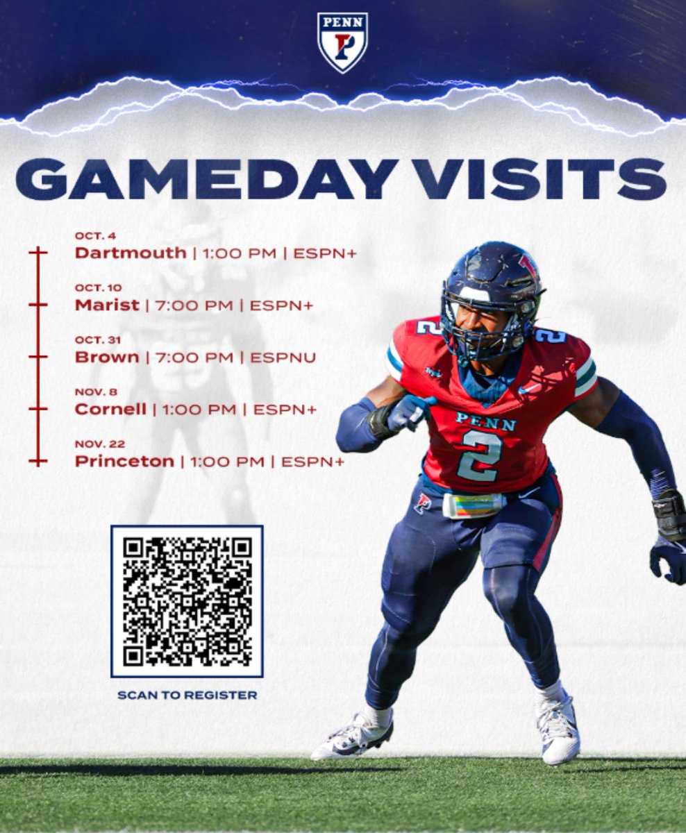 Thank you Coach <a href="/David_Josephson/">David Josephson</a> for the game day invite for <a href="/PennFB/">Penn Football</a>!!