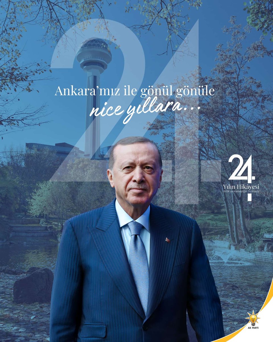 Ankara'mız ile gönül gönüle nice yıllara... 

#24yılınhikayesi