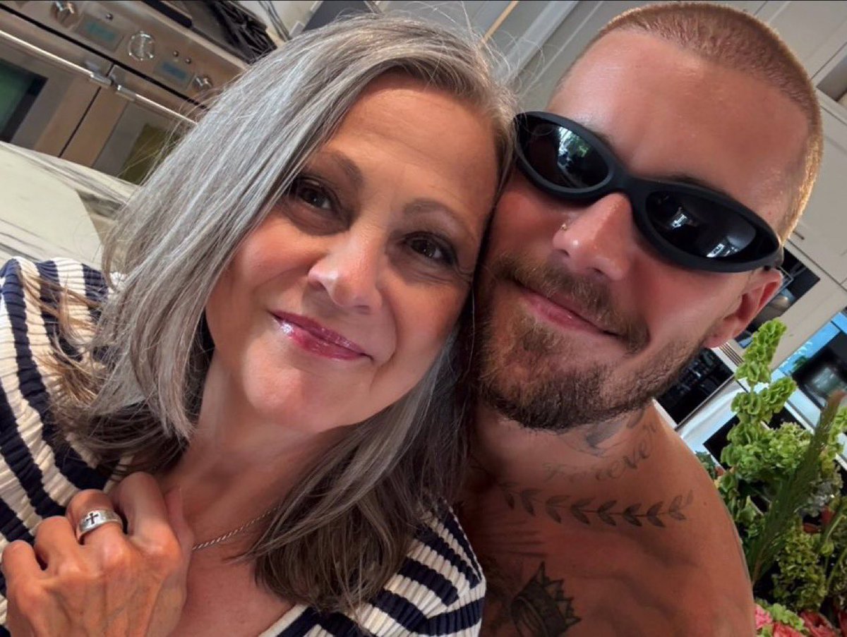 he’s actually prepping to sing live you guys please get up