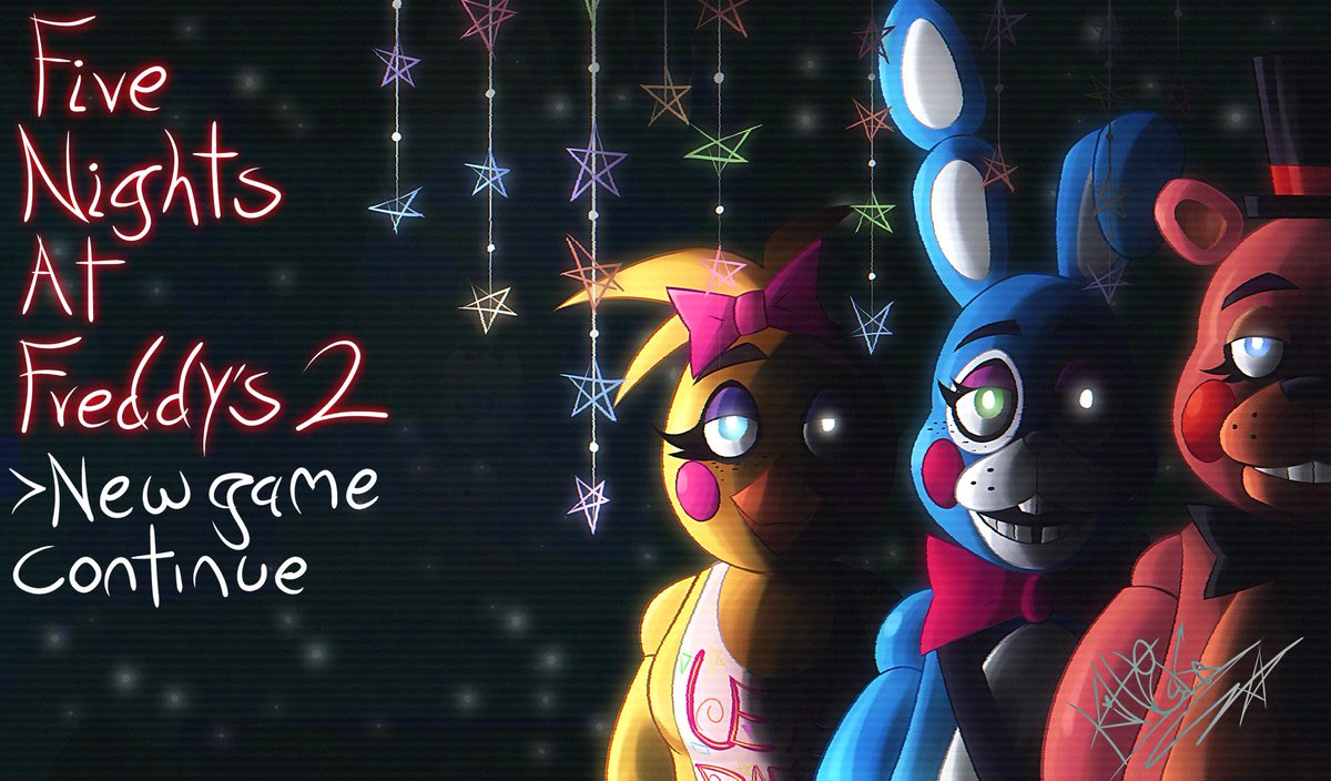 I haven't posted anything in a while so I'm gonna share this which is kind of like a #fnaf2 fanart and also part of a project I'm working on with a friend, I hope you like it 
(designs are barely changed) 

#fnafart #fnafau #ArtistOnTwitter