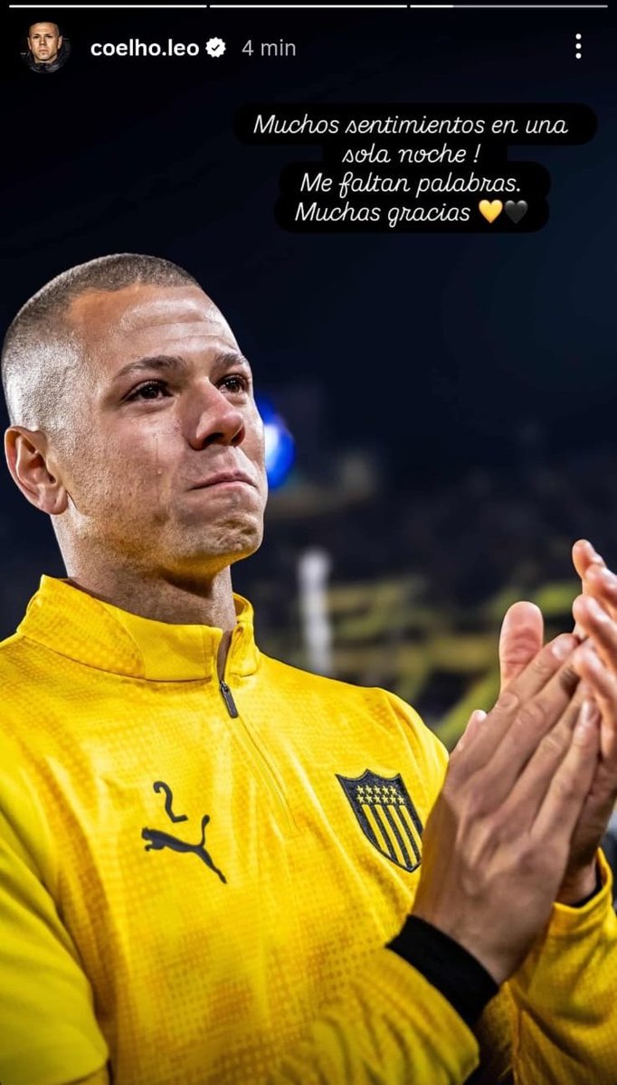 Santiagosoto93's tweet photo. Así se despide Leonardo Coelho de @OficialCAP. 

Vino, se enamoró y salió Campeón en el equipo más grande del país. https://t.co/ZjZn89UoSI