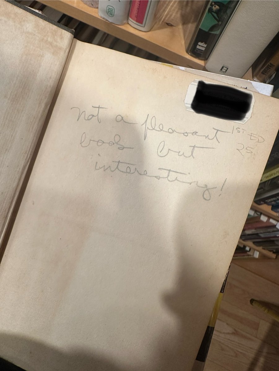 arynfine's tweet photo. Found inside a first edition of Young Törless https://t.co/AffHlF8suJ