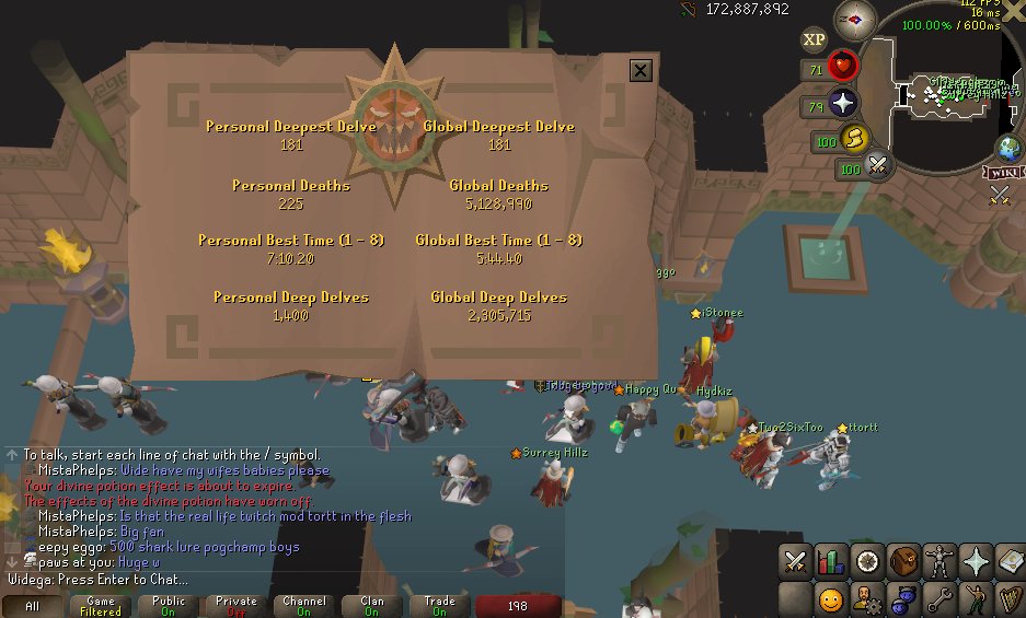 Widegaaa's tweet image. 181 delves