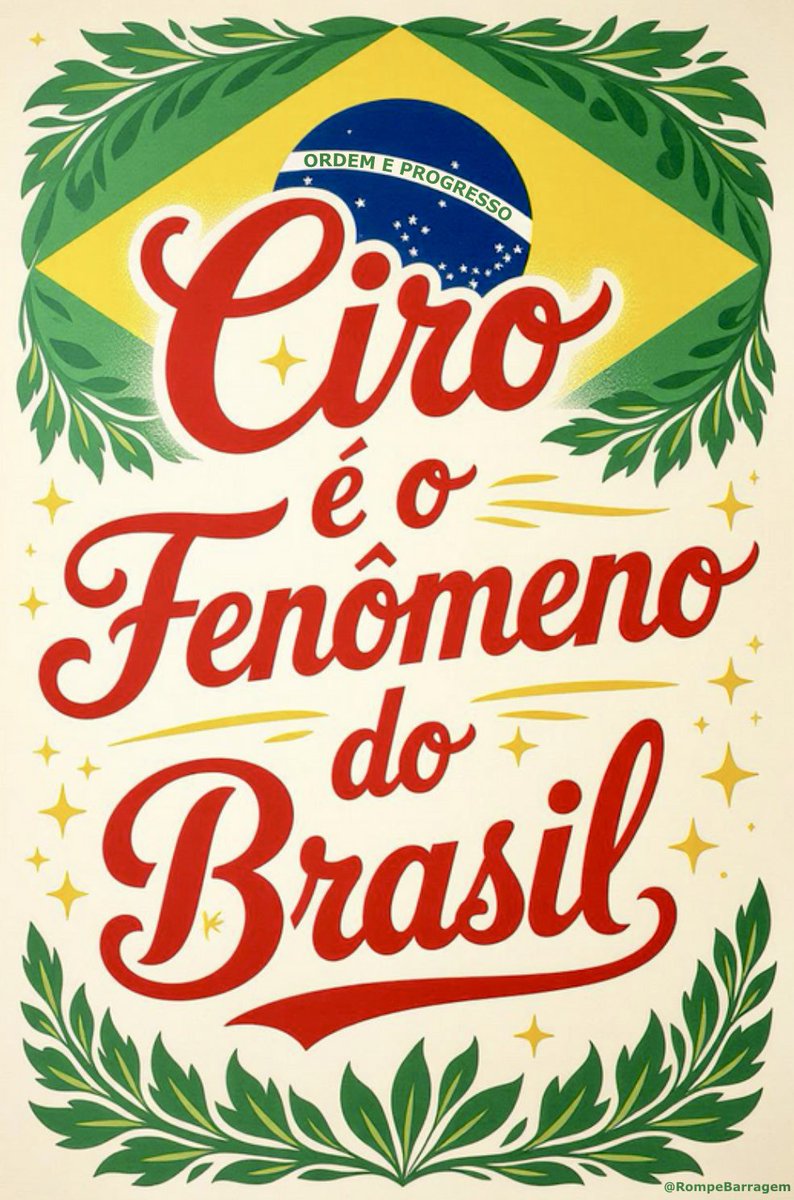 Ciro é o Fenômeno do Brasil