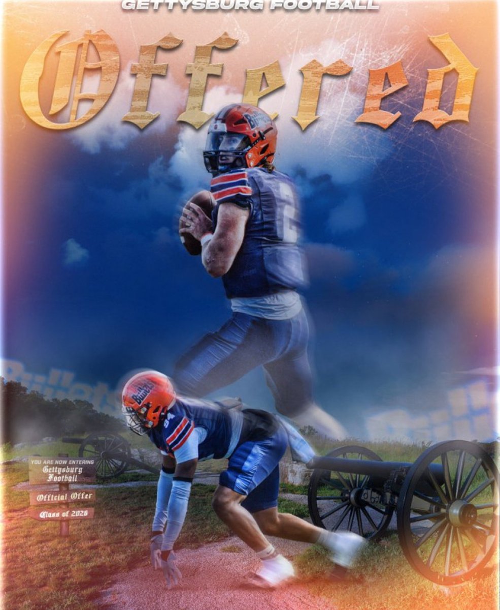 Christos Katrakazis (@chriskatrakazis) on Twitter photo After a great conversation with <a href="/CoachBPerkins/">Bryce Perkins</a> I am blessed to announce that I have received my first official offer from <a href="/GburgFB/">Gettysburg College Football</a>.
<a href="/CoachTurch/">Nick Turchyn</a> <a href="/CoachMoeBanks/">Moe Banks</a> <a href="/Chaminade_FB/">Chaminade Flyers Football</a> <a href="/coache57/">Tom Elder</a> <a href="/CoachClaro/">Tom Claro</a> <a href="/coachdawber/">Darrin Dawber</a> <a href="/DolceGatad2733/">Coach Dolce</a> <a href="/GoldenUkonu/">Golden Ukonu Linemen Academy</a> <a href="/jared_valluzzi/">Jared Valluzzi</a> After a great conversation with <a href="/CoachBPerkins/">Bryce Perkins</a> I am blessed to announce that I have received my first official offer from <a href="/GburgFB/">Gettysburg College Football</a>.
<a href="/CoachTurch/">Nick Turchyn</a> <a href="/CoachMoeBanks/">Moe Banks</a> <a href="/Chaminade_FB/">Chaminade Flyers Football</a> <a href="/coache57/">Tom Elder</a> <a href="/CoachClaro/">Tom Claro</a> <a href="/coachdawber/">Darrin Dawber</a> <a href="/DolceGatad2733/">Coach Dolce</a> <a href="/GoldenUkonu/">Golden Ukonu Linemen Academy</a> <a href="/jared_valluzzi/">Jared Valluzzi</a>